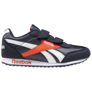 Reebok Royal Classic Jogger 2 2v Kid EU 33 Collegiate Navy / Vivid Orange / White