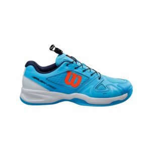 Wilson Rush Pro Carpet Junior EU 32 2/3 Bonnie Blue / White / Tangerine Tango