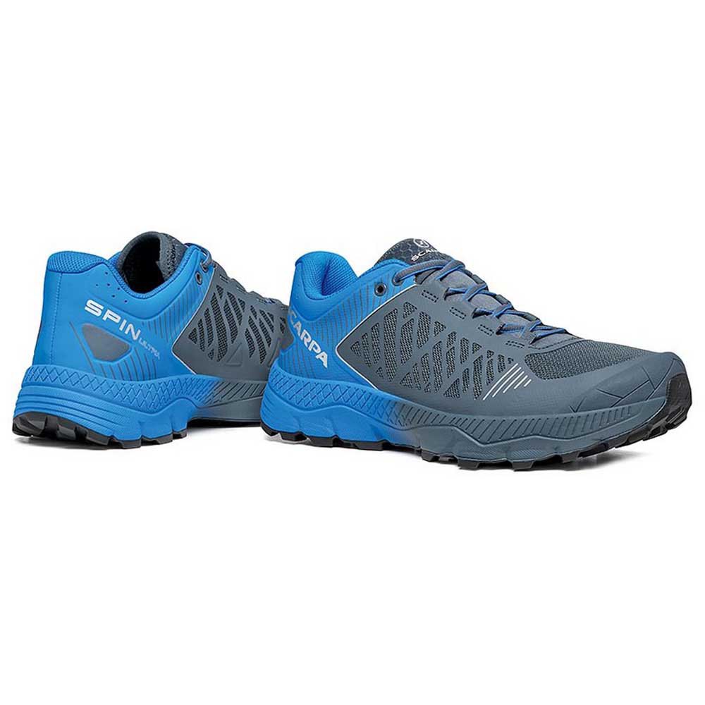 Scarpa Spin Ultra EU 48 Iron Gray / Vivid Blue - Imagen 5