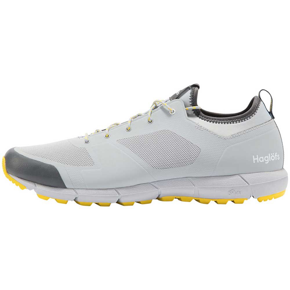 Haglofs Lim Low EU 36 2/3 Stone Grey / Signal Yellow - Imagen 3