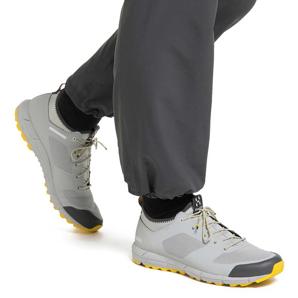 Haglofs Lim Low EU 36 2/3 Stone Grey / Signal Yellow - Imagen 6