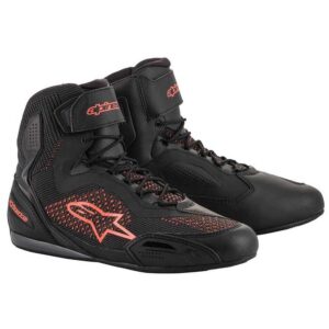 Alpinestars Faster 3 Rideknit EU 38 Black / Red Fluo