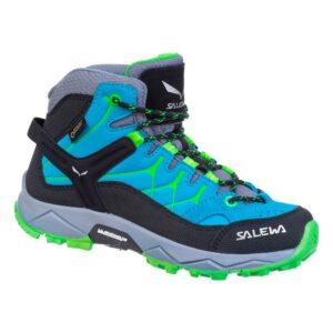 Salewa Alp Trainer Mid Goretex EU 26 Blue Danube / Fluo Green