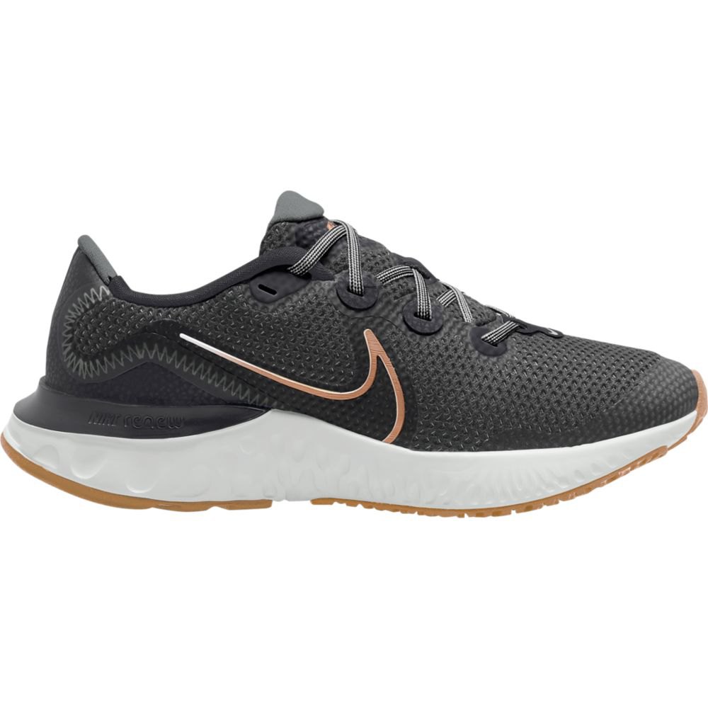 Nike Renew Run Gs EU 36 1/2 Iron Grey / Metallic Copper / Dk Smoke Grey