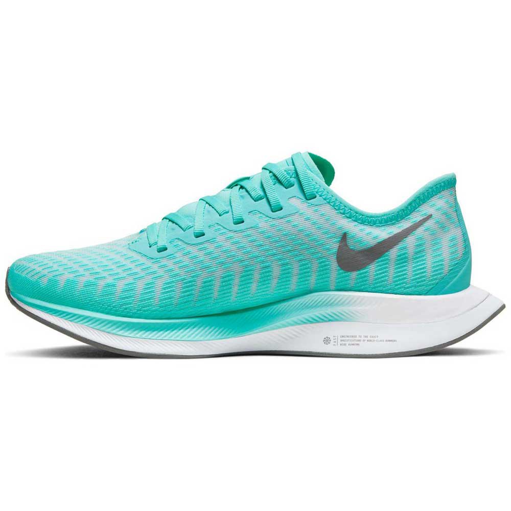 Nike Zoom Pegasus Turbo 2 EU 42 1/2 Aurora Green / Smoke Grey - Zapatillas  Deporte