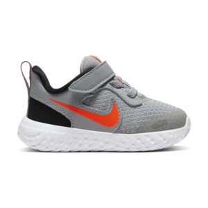 Nike Revolution 5 Tdv EU 23 1/2 Lt Smoke Grey / Total Orange / Black