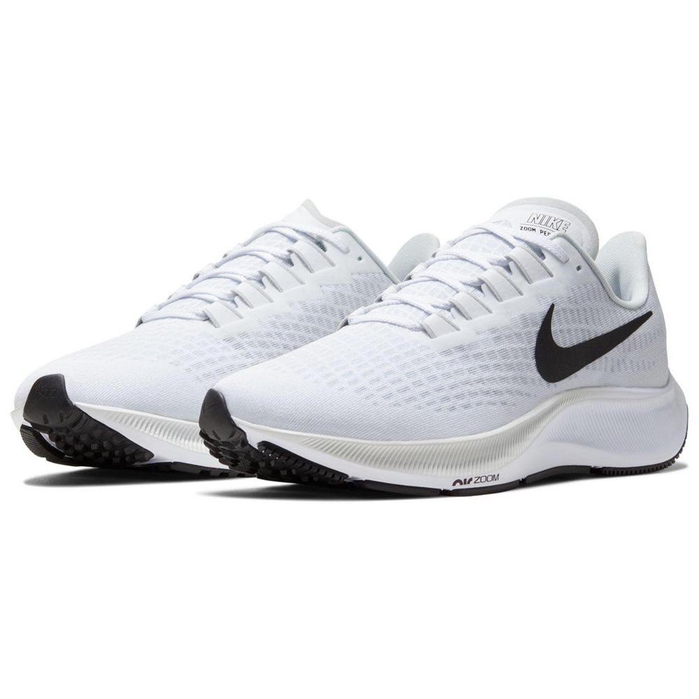 Nike Air Zoom Pegasus 37 EU 42 1/2 White / Black / Pure Platinum -  Zapatillas Deporte