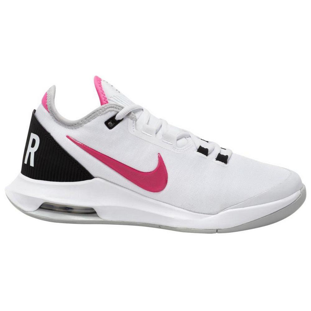 Nike Court Air Max Wildcard Hc EU 37 1/2 White / Laser Fuchsia / Grey Fog /  Black - Zapatillas Deporte