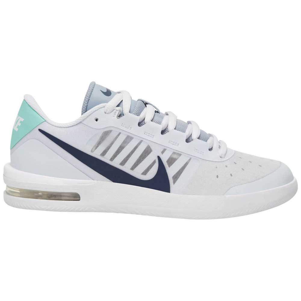 Nike Court Air Max Vapor Wing Multi Surface EU 42 1/2 Football Grey /  Midnight Navy - Zapatillas Deporte