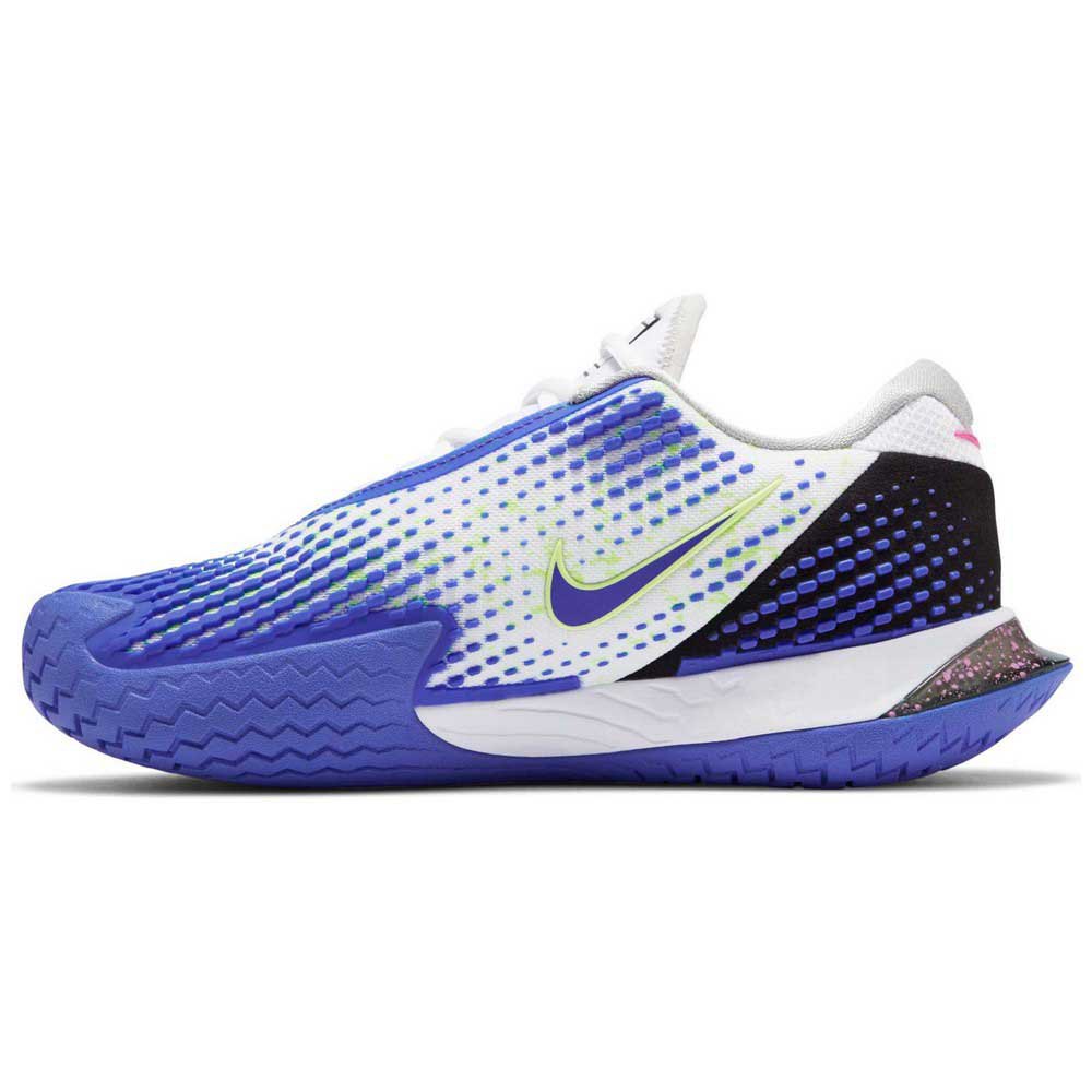 Nike Court Air Zoom Vapor Cage 4 Hc EU 41 White / Laser Fuchsia / Sapphire / Hot Lime - Imagen 3