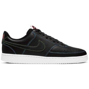 Nike Court Vision Low EU 38 1/2 Black / Flash Crimson / Green Strike