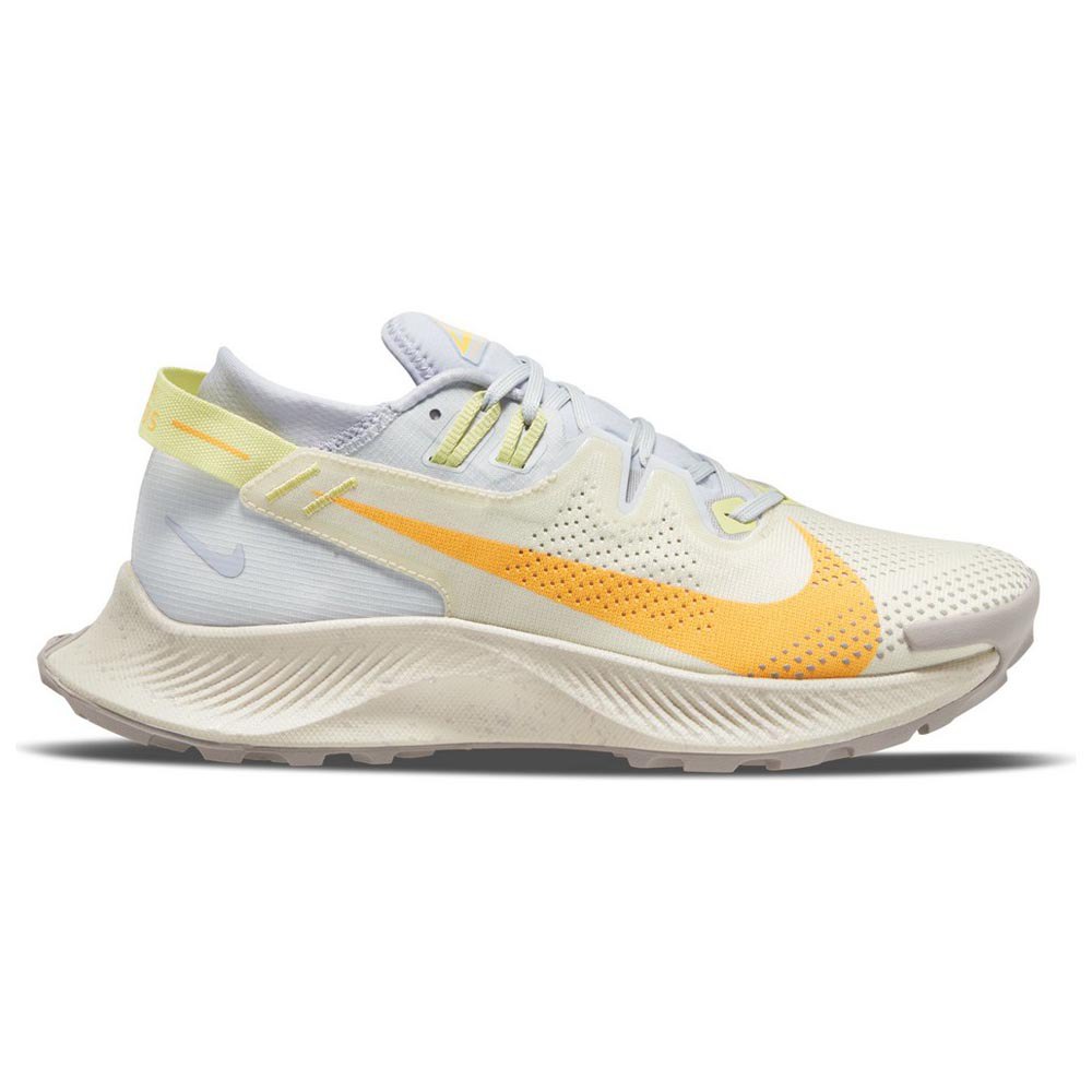 Nike Pegasus Trail 2 EU 38 1/2 Pure Platinum / Laser Orange / Fossil -  Zapatillas Deporte