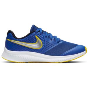 Nike Star Runner 2 Gs EU 35 1/2 Game Royal / Metallic Silver / Black