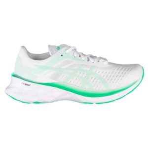 Asics Novablast EU 42 1/2 White / Mint Tint