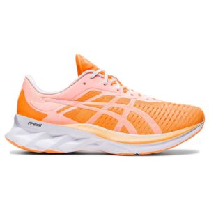 Asics Novablast E 43 1/2 Orange Pop / White