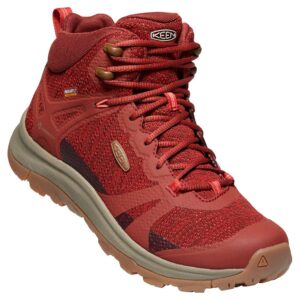 Keen Terradora Ii Mid EU 38 1/2 Cherry Mahogany / Coral