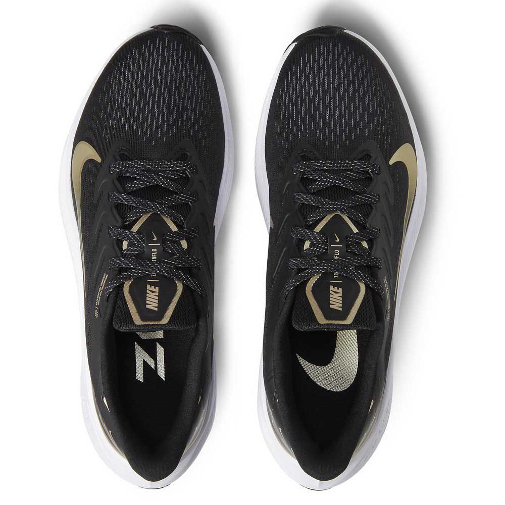 Nike Zoom Winflo 7 Premium EU 38 1/2 Black / Mtlc Gold Grain / Particle  Grey - Zapatillas Deporte