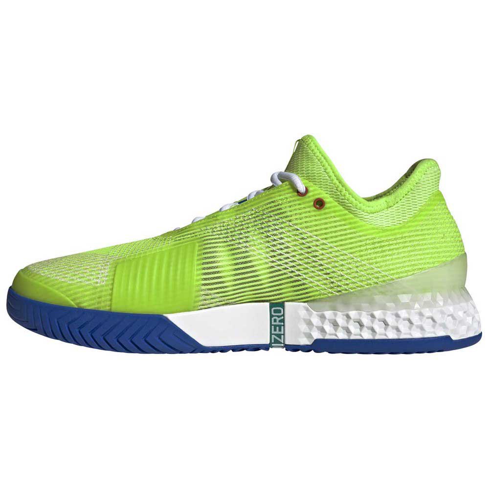 Adidas Adizero Ubersonic 3 EU 40 2/3 Signal Green / Core Black / Azuglo - Imagen 3