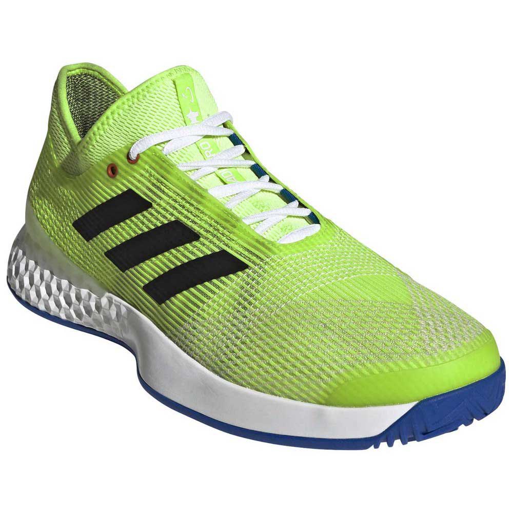 Adidas Adizero Ubersonic 3 EU 40 2/3 Signal Green / Core Black / Azuglo - Imagen 4