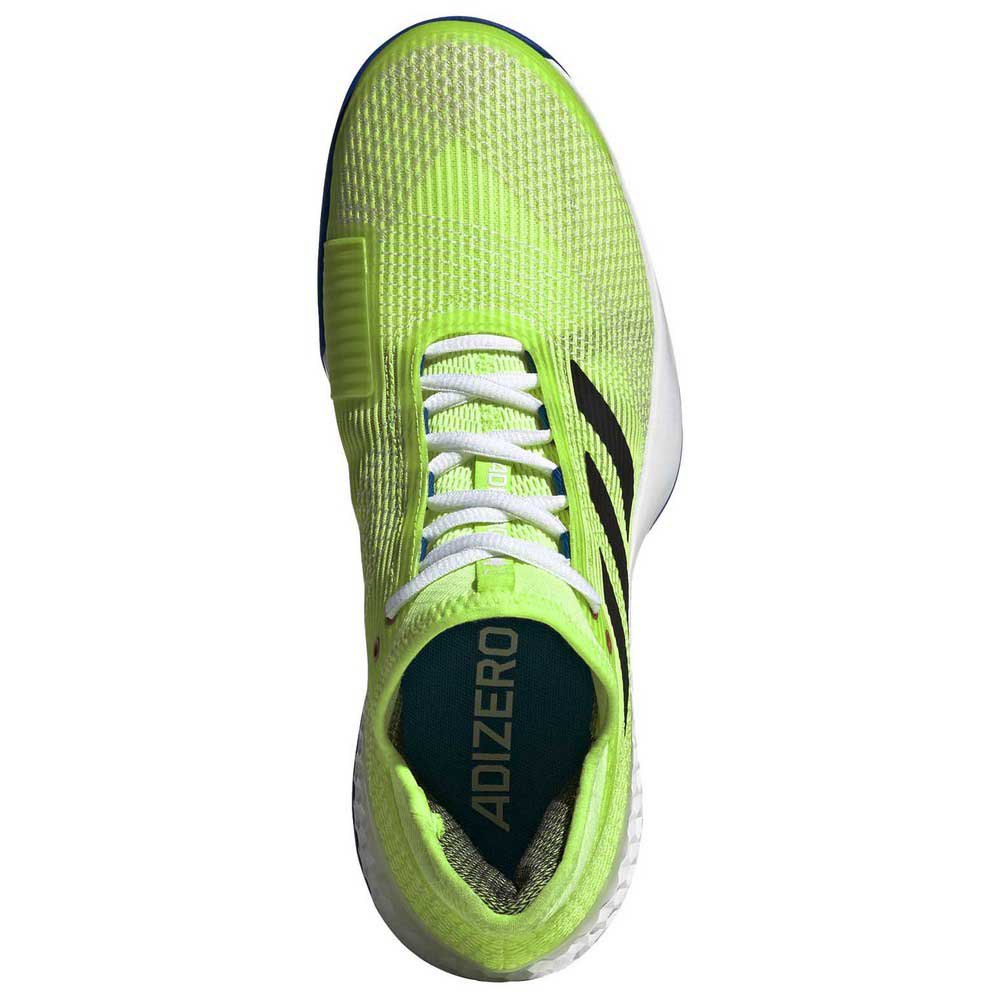 Adidas Adizero Ubersonic 3 EU 40 2/3 Signal Green / Core Black / Azuglo - Imagen 5