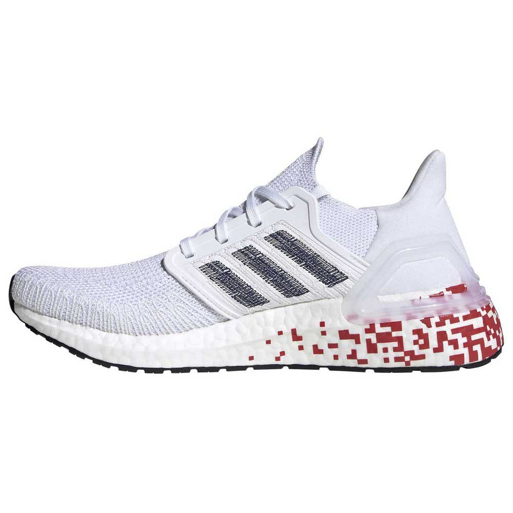 Adidas Ultraboost 20 EU 41 1/3 Ftw Black / Maruni / Escarl - Imagen 3