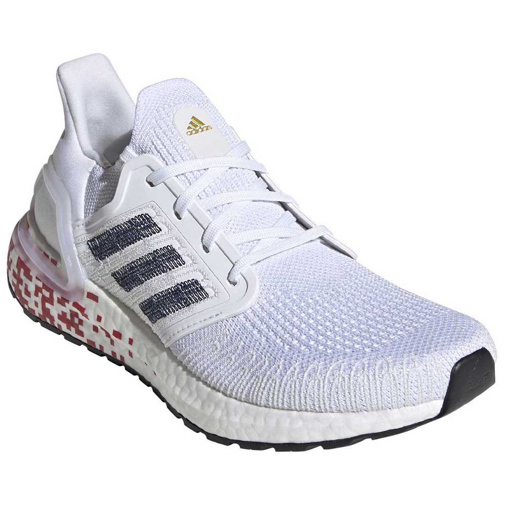 Adidas Ultraboost 20 EU 41 1/3 Ftw Black / Maruni / Escarl - Imagen 4