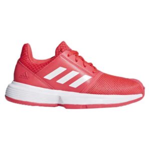 Adidas Courtjam Xj EU 19 Shock Red / Cloud White / Matte Silver