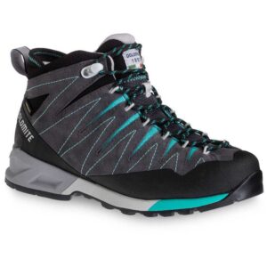 Dolomite Crodarossa Mid Goretex EU 37 1/2 Asphalt Grey / Aqua Green