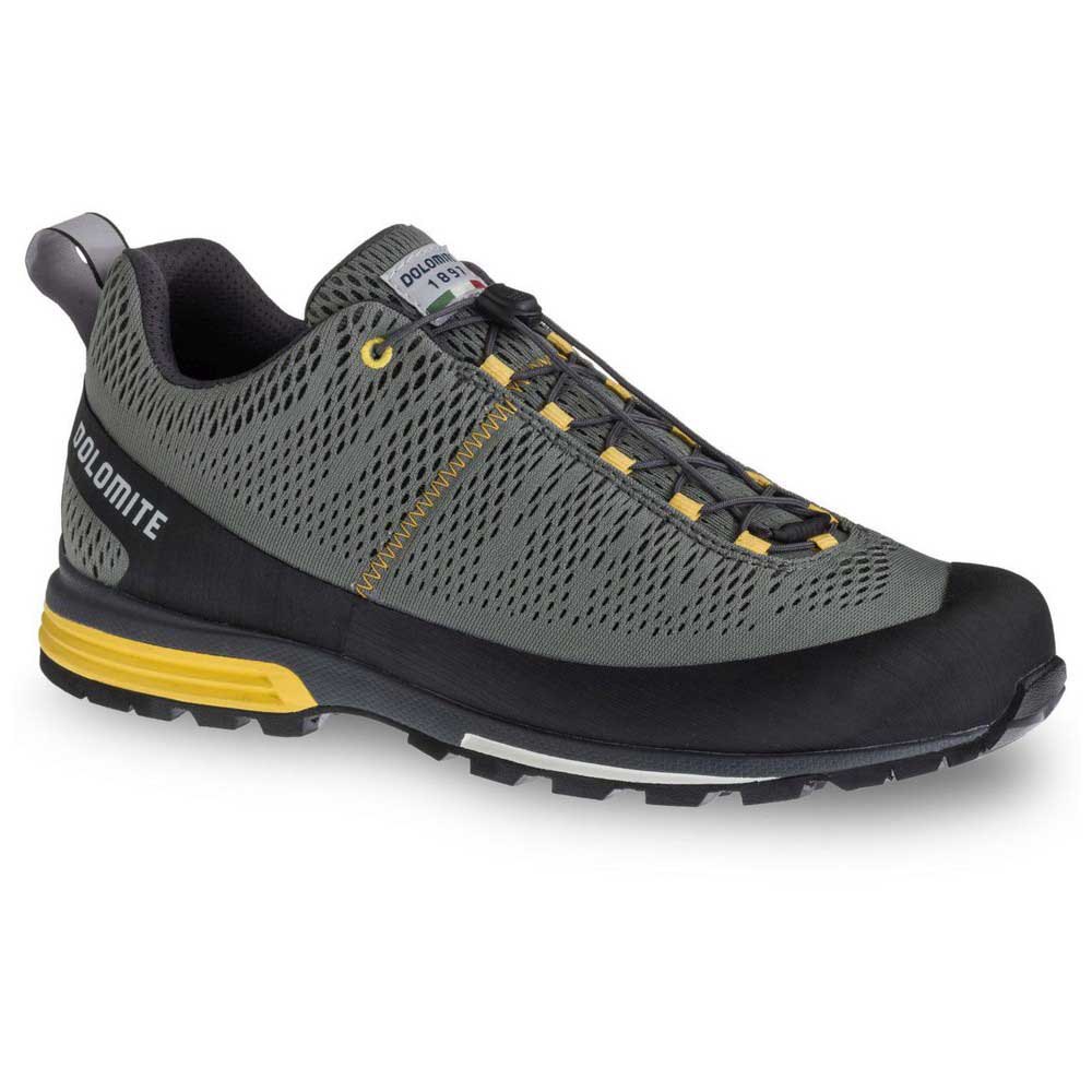 Dolomite Diagonal Air EU 44 Silver Green / Sulphur Yellow