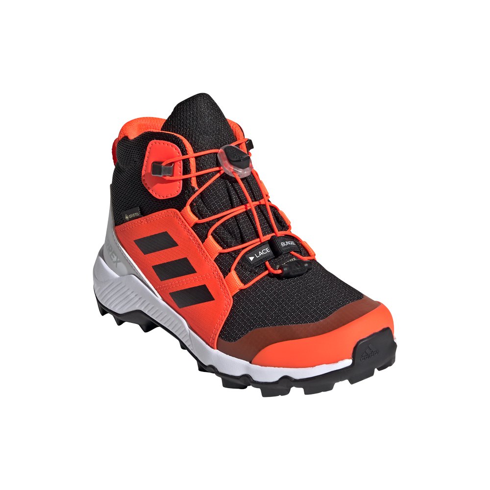 Adidas Terrex Mid Goretex EU 38 2/3 Core Black / Solar Red - Imagen 4