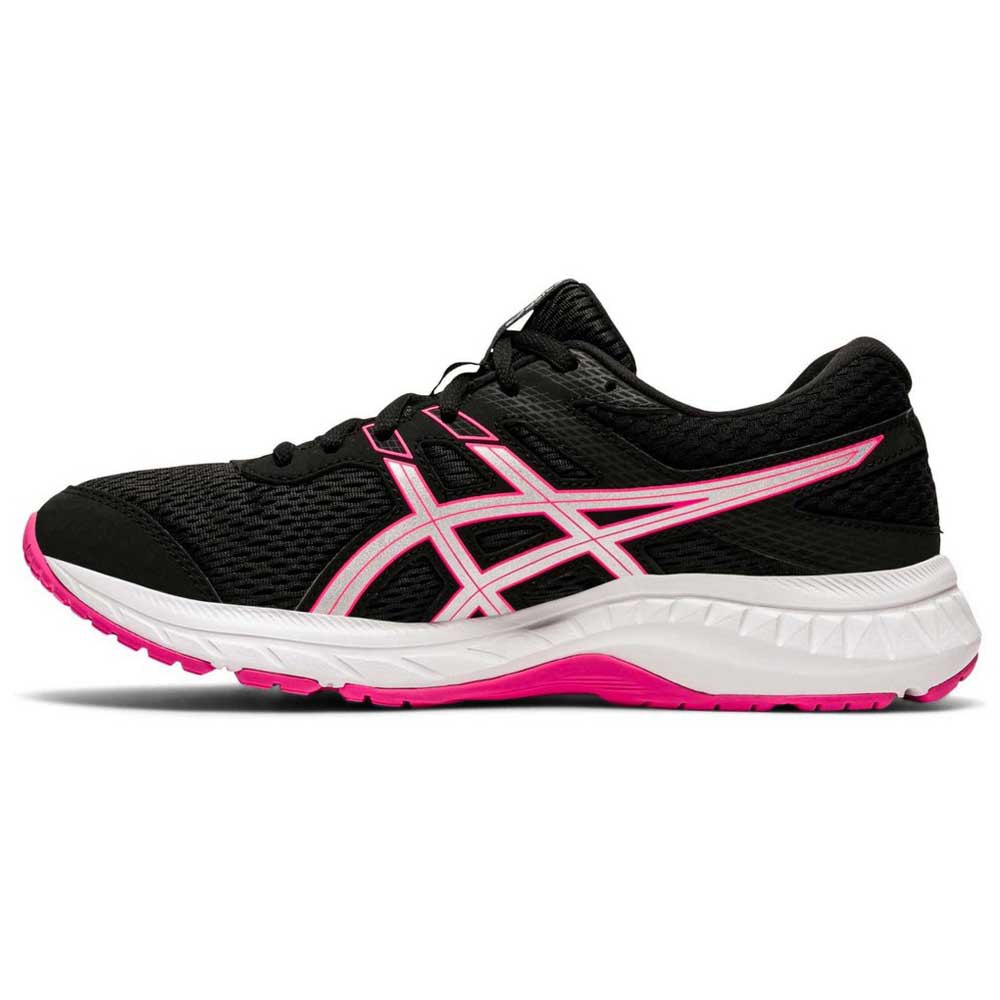Asics Gel Contend 6 EU 42 1/2 Black / Pink Glo - Imagen 3