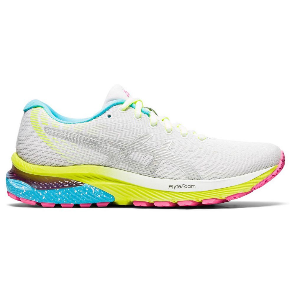 Asics Gel Cumulus 22 Lite-show EU 39 1/2 White / Pure Silver - Zapatillas  Deporte