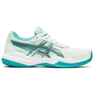 Asics Gel Game 7 Clay Oc Gs EU 32 1/2 Bio Mint / Pure Silver