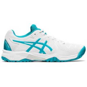 Asics Gel Resolution 8 Gs EU 37 1/2 White / Lagoon