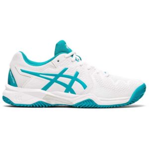 Asics Gel Resolution 8 Clay Gs EU 36 White / Lagoon