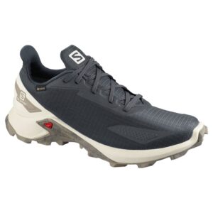 Salomon Alphacross Blast Goretex EU 40 2/3 Ebony / Vanilla Ice / Vintage Kaki