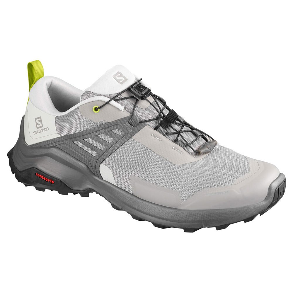 Salomon X Raise EU 46 2/3 Frost Gray / Lunar Rock / Lime Punch