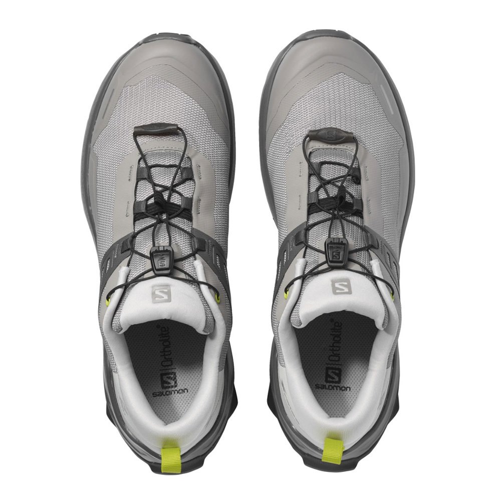 Salomon X Raise EU 46 2/3 Frost Gray / Lunar Rock / Lime Punch - Imagen 4