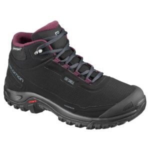 Salomon Shelter Cswp EU 37 1/3 Black / Ebony / Winetasting