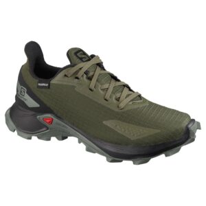 Salomon Alphacross Blast Cswp EU 36 Olive Night / Black / Castor Gray