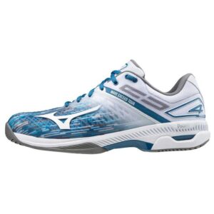 Mizuno Wave Exceed Tour 4 Ac EU 41 White / Blue Sapphire / Quiet Shade