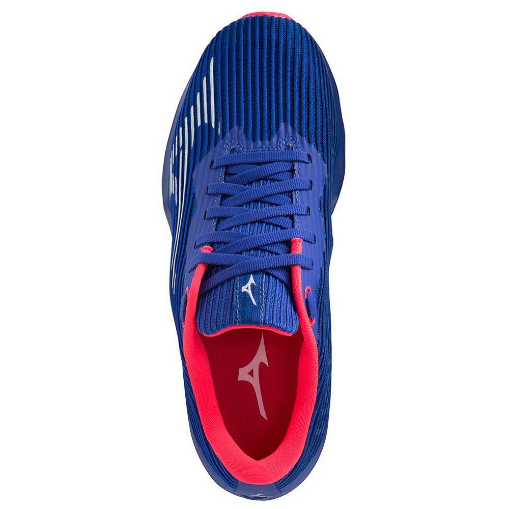 Mizuno Wave Shadow 4 EU 42 Reflex Blue / White / Diva Pink - Imagen 4