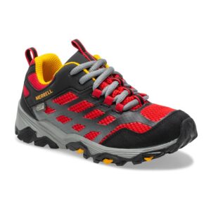 Merrell Moab Fst Low Waterproof EU 33 Black / Red