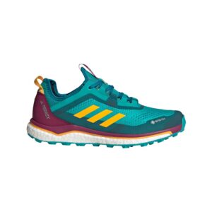 Adidas Terrex Agravic Flow Goretex EU 36 2/3 Hi-Res Aqua / Solar Gold / Power Berry