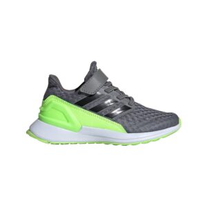 Adidas Rapidarun El EU 28 Grey Four / Core Black / Signal Green