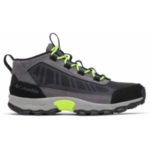 Columbia Flow Borough Low Youth EU 34 Graphite / Acid Green