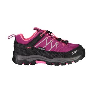 Cmp Kids Rigel Low Trekking Shoes Wp EU 34 Berry / Pink Fluo