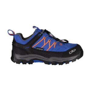 Cmp Rigel Low Wp EU 29 Royal / Orange Fluo
