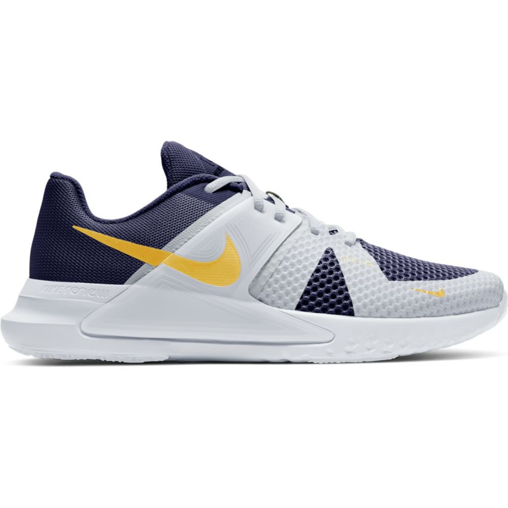 Nike Renew Fusion EU 43 Pure Platinum / Laser Orange / Midnight Navy