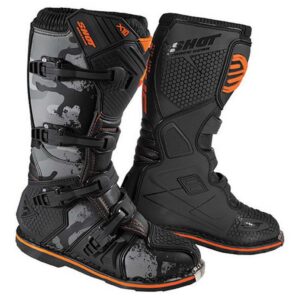 Shot X10 2.0 EU 46 Camo / Neon Orange